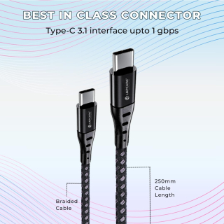 Lapcare_datacable_Type_C_to_Type_Lightning_-PD18W_(250MM_TPE+metal_shell)